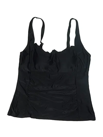 Pre-owned Unbranded Swimsuit Top Black Swimwear