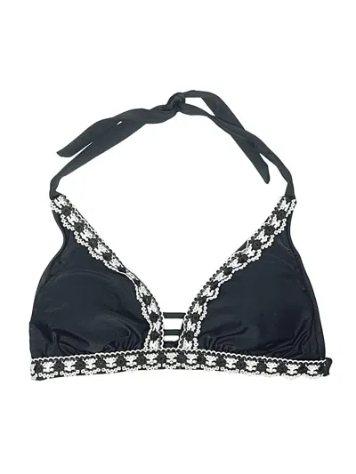 Pre-owned Unbranded Swimsuit Top Black Swimwear