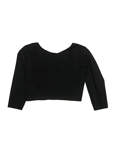 Pre-owned Unbranded Swimsuit Top Black Swimwear