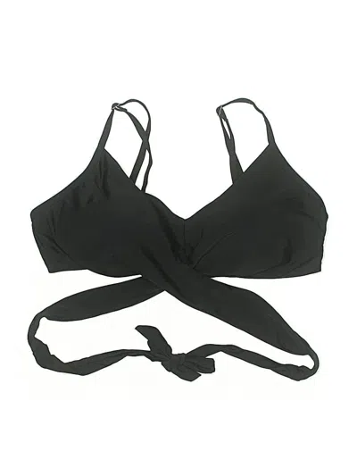 Pre-owned Unbranded Swimsuit Top Black Swimwear