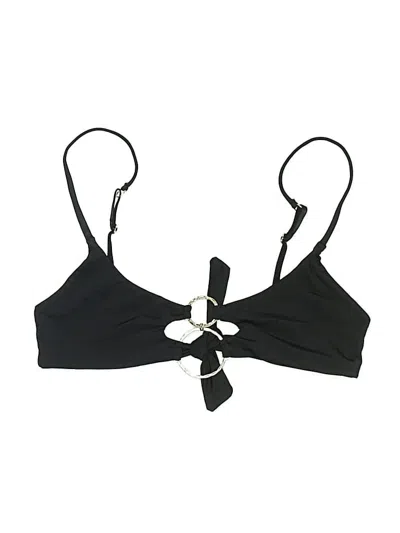 Pre-owned Unbranded Swimsuit Top Black Swimwear