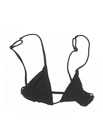Pre-owned Unbranded Swimsuit Top Black Swimwear