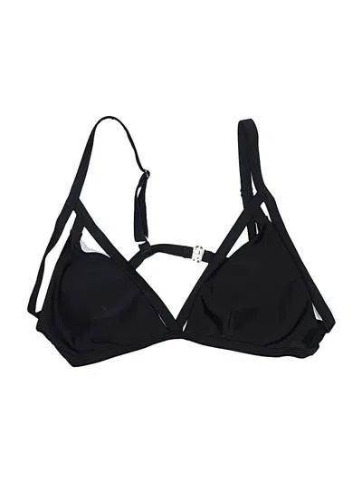 Pre-owned Unbranded Swimsuit Top Black Swimwear