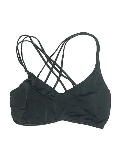 Pre-owned Unbranded Swimsuit Top Black Swimwear