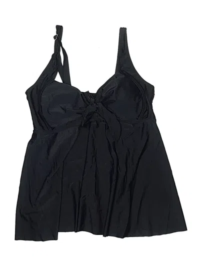 Pre-owned Unbranded Swimsuit Top Black Swimwear