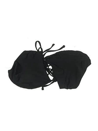 Pre-owned Unbranded Swimsuit Top Black Swimwear