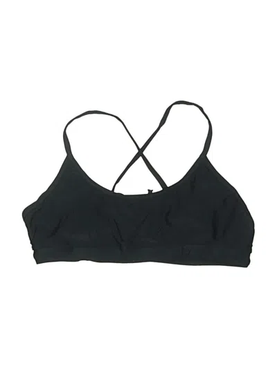 Pre-owned Unbranded Swimsuit Top Black Swimwear