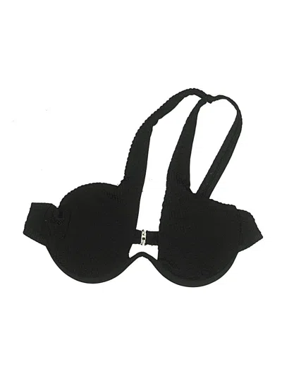 Pre-owned Unbranded Swimsuit Top Black Swimwear