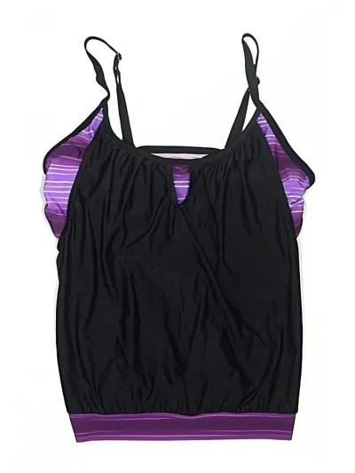 Pre-owned Unbranded Swimsuit Top Black Swimwear