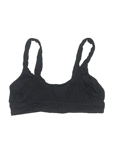 Pre-owned Unbranded Swimsuit Top Black Swimwear