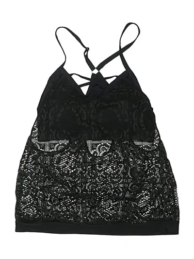 Pre-owned Unbranded Swimsuit Top Black Swimwear