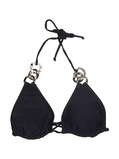 Pre-owned Unbranded Swimsuit Top Black Swimwear
