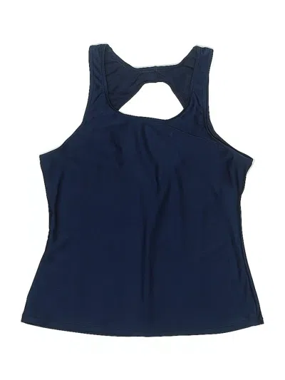 Pre-owned Unbranded Swimsuit Top Blue Swimwear