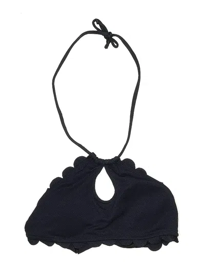 Pre-owned Unbranded Swimsuit Top Blue Swimwear