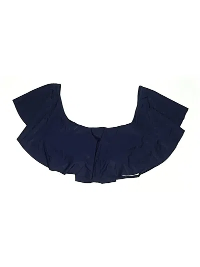 Pre-owned Unbranded Swimsuit Top Blue Swimwear