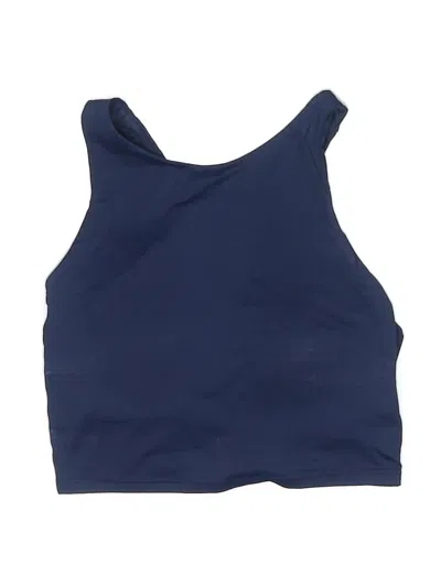 Pre-owned Unbranded Swimsuit Top Blue Swimwear