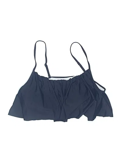 Pre-owned Unbranded Swimsuit Top Blue Swimwear