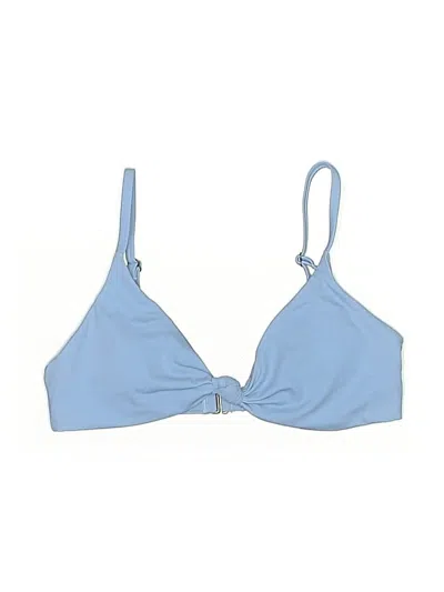 Pre-owned Unbranded Swimsuit Top Blue Swimwear
