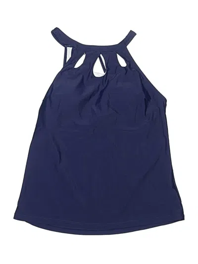 Pre-owned Unbranded Swimsuit Top Blue Swimwear