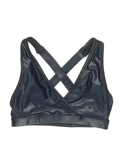 Pre-owned Unbranded Swimsuit Top Blue Swimwear