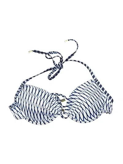 Pre-owned Unbranded Swimsuit Top Blue Swimwear