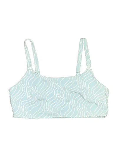 Pre-owned Unbranded Swimsuit Top Blue Swimwear