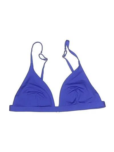Pre-owned Unbranded Swimsuit Top Blue Swimwear