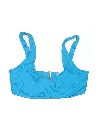 Pre-owned Unbranded Swimsuit Top Blue Swimwear