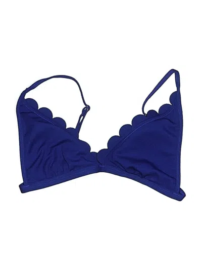 Pre-owned Unbranded Swimsuit Top Blue Swimwear