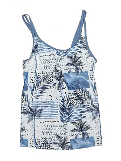 Pre-owned Unbranded Swimsuit Top Blue Swimwear