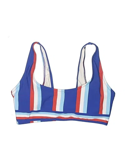 Pre-owned Unbranded Swimsuit Top Blue Swimwear