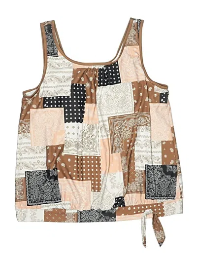 Pre-owned Unbranded Swimsuit Top Brown Swimwear