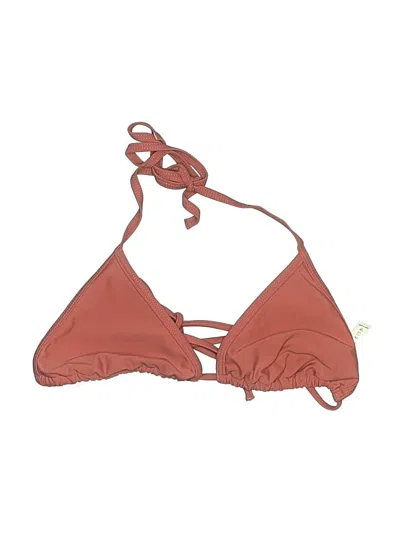 Pre-owned Unbranded Swimsuit Top Brown Swimwear
