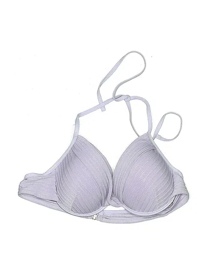 Pre-owned Unbranded Swimsuit Top Gray Swimwear