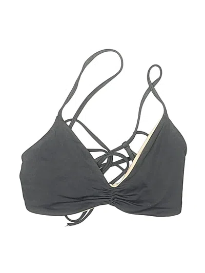 Pre-owned Unbranded Swimsuit Top Gray Swimwear