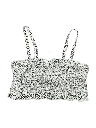 Pre-owned Unbranded Swimsuit Top Gray Swimwear