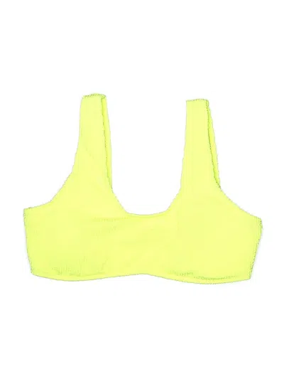 Pre-owned Unbranded Swimsuit Top Green Swimwear