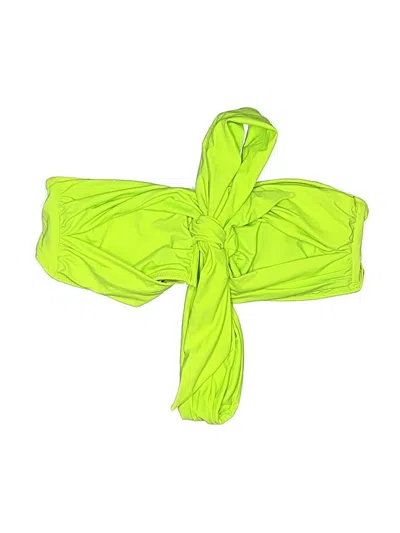 Pre-owned Unbranded Swimsuit Top Green Swimwear