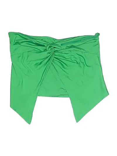 Pre-owned Unbranded Swimsuit Top Green Swimwear