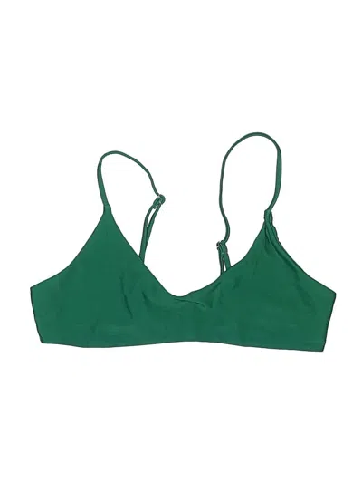 Pre-owned Unbranded Swimsuit Top Green Swimwear