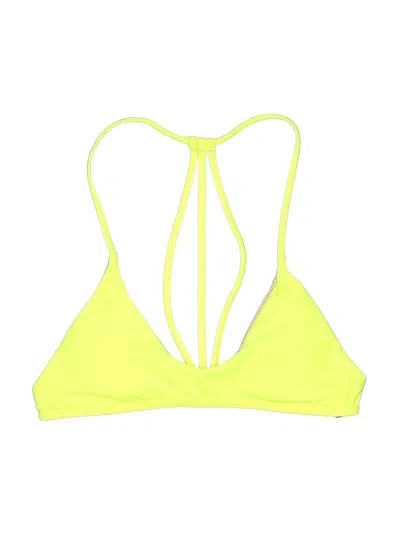 Pre-owned Unbranded Swimsuit Top Green Swimwear