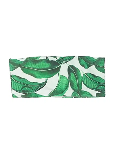 Pre-owned Unbranded Swimsuit Top Green Swimwear