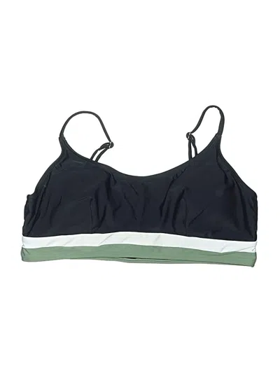 Pre-owned Unbranded Swimsuit Top Green Swimwear