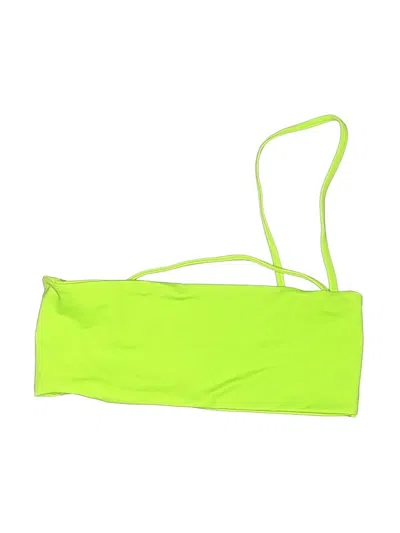 Pre-owned Unbranded Swimsuit Top Green Swimwear