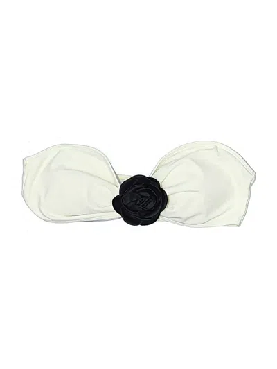 Pre-owned Unbranded Swimsuit Top Ivory Swimwear