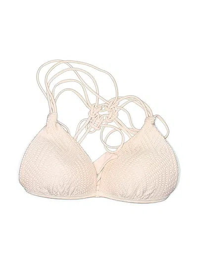 Pre-owned Unbranded Swimsuit Top Ivory Swimwear In White