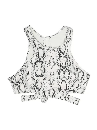 Pre-owned Unbranded Swimsuit Top Ivory Swimwear In White