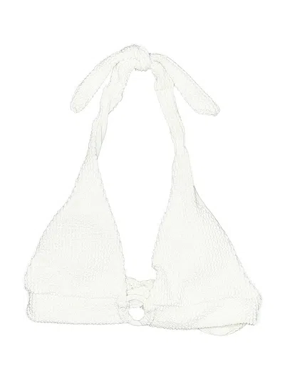 Pre-owned Unbranded Swimsuit Top Ivory Swimwear In White