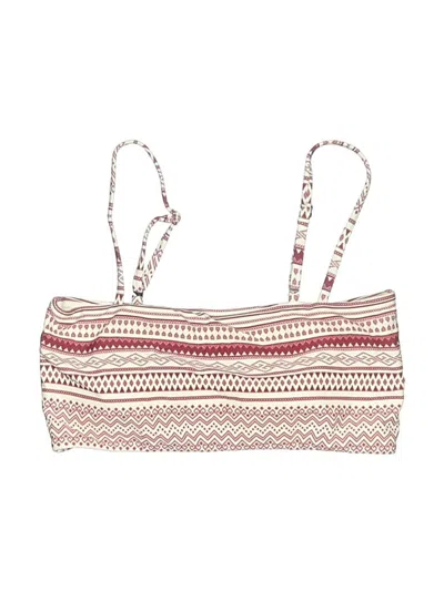 Pre-owned Unbranded Swimsuit Top Ivory Swimwear In White