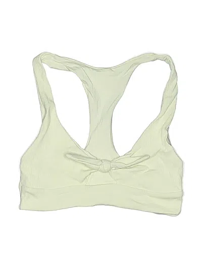 Pre-owned Unbranded Swimsuit Top Ivory Swimwear In White